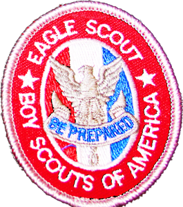 Eagle Scout rank patch